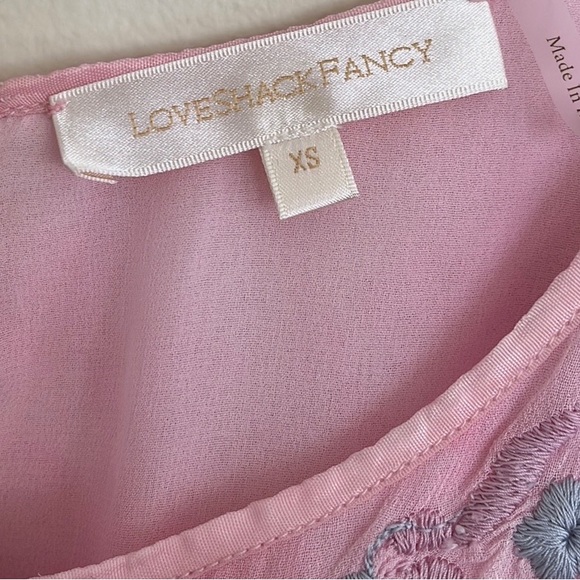 LoveShackFancy “Bridgely” dress in Misted Lily XS - Picture 4 of 5